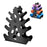 A Frame Carbon Steel Dumbbell Holder 4 Tiers Dumbbell Storage Rack Fitness Equipment Organizer - 1