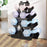 A Frame Carbon Steel Dumbbell Holder 4 Tiers Dumbbell Storage Rack Fitness Equipment Organizer - 2