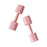 1 Pair 3kg Adjustable Dumbbells Quick Change Dumbbells Household Sports Fitness Equipment - Pink - 5