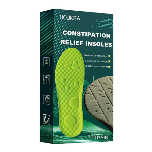 HOUKEA 1 Pair Soothing Insoles Soft Breathable Cushioning for Sports Running Outdoor - 1