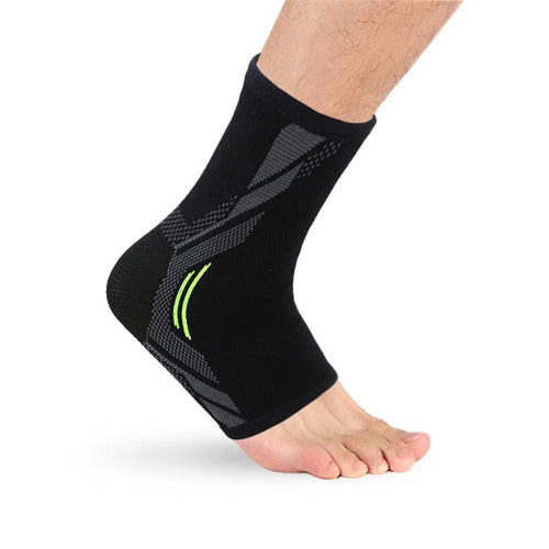 1PC Outdoor Sports Compression Ankle Sleeve Breathable Ankle Protective Brace Support Knitting Sock - Size: L - 1