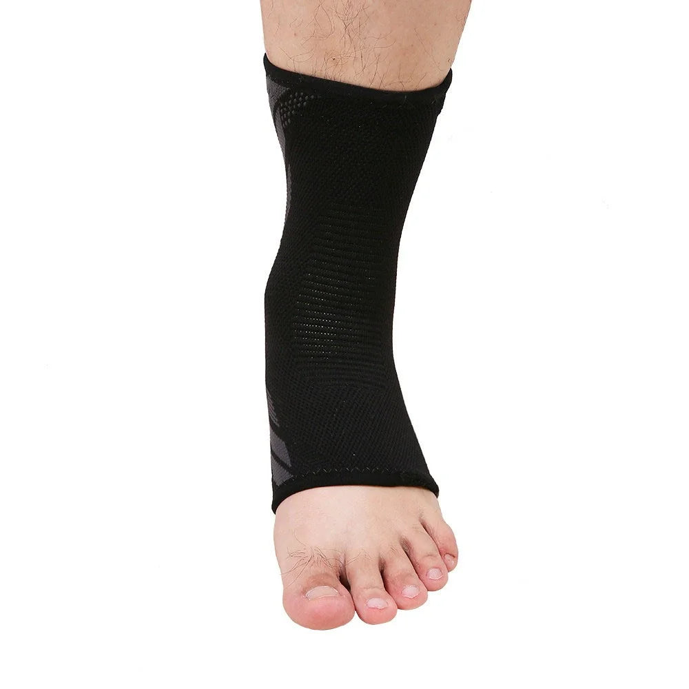 1PC Outdoor Sports Compression Ankle Sleeve Breathable Ankle Protective Brace Support Knitting Sock - Size: L - 2