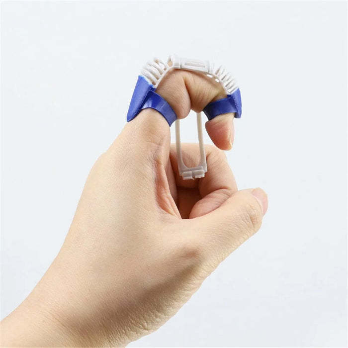 1Pc Basketball Finger Splint Guard Protector Fulcrum Support Adjustable Finger Sleeve - M - 3