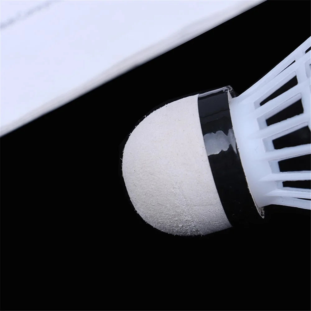 12Pcs Badminton Balls Plastic Feather Shuttlecock Outdoor Sports Accessory - 5