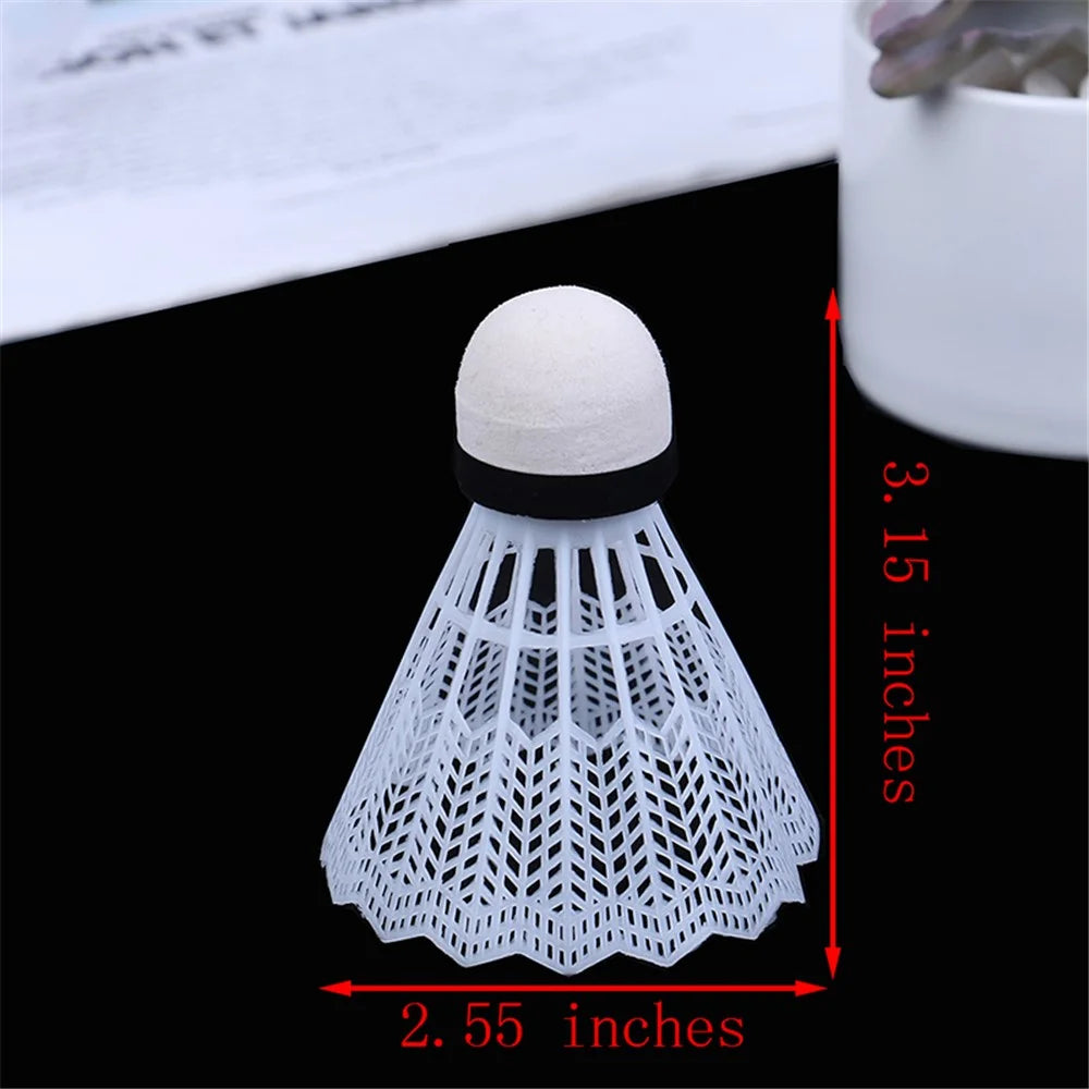 12Pcs Badminton Balls Plastic Feather Shuttlecock Outdoor Sports Accessory - 6