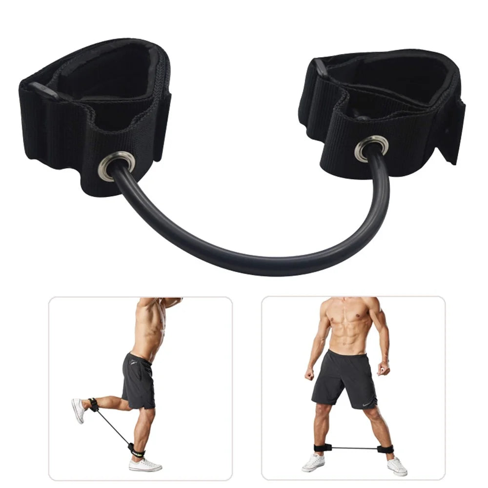 FED-SPORTS Kinetic Speed Agility Training Leg Running Resistance Bands Tubes Ankle Trainer Pull Rope - 1