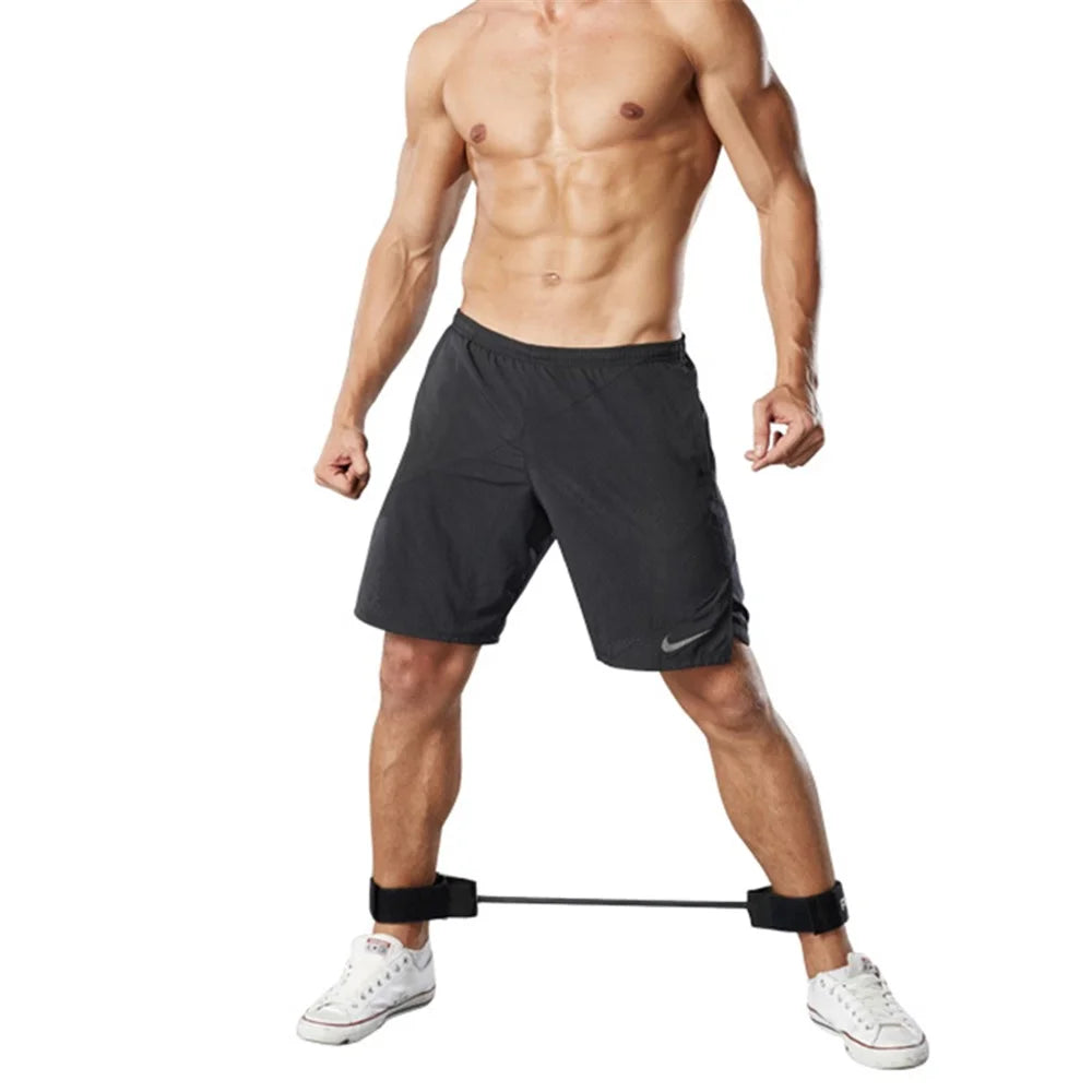 FED-SPORTS Kinetic Speed Agility Training Leg Running Resistance Bands Tubes Ankle Trainer Pull Rope - 3