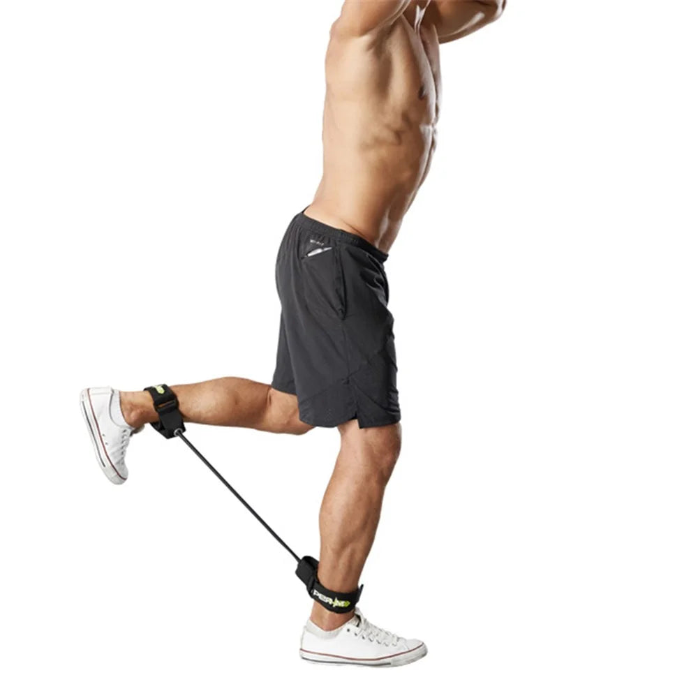 FED-SPORTS Kinetic Speed Agility Training Leg Running Resistance Bands Tubes Ankle Trainer Pull Rope - 5