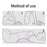 Lumbar Spine Stretcher Posture Corrector Lumbar Protrusion Pain Relief Waist Massager - Blue/Black - 5