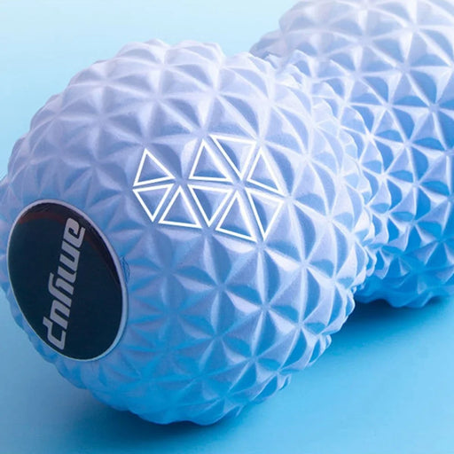 AMYUP EVA Peanut Shape Massage Ball Fitness Yoga Muscle Relaxation Body Foot Fascia Massager - Blue - 2
