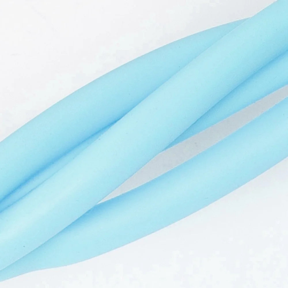 AMYUP Fitness Pedal Puller 4 Tubes Elastic Rope Resistance Band Sit-up Pull-up Sports Training Equipment - Sky Blue - 6