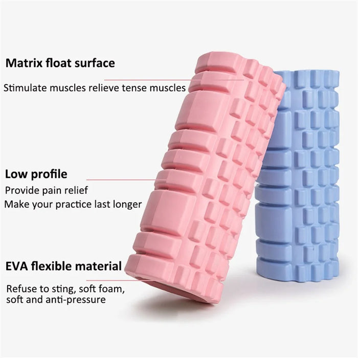 AMYUP Sports Foam Roller Trigger Point Design Muscle Roller for Fitness Pilates Yoga Physio Massage - Pink - 4