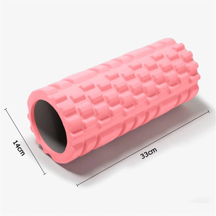 AMYUP Sports Foam Roller Trigger Point Design Muscle Roller for Fitness Pilates Yoga Physio Massage - Pink - 6