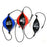 KAILUN NW-088 Boxing Speed Ball PU Speed Bag Punching Bag Spinning Speed Ball Fitness Training Ball - Black/Red - 6