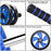 7Pcs / Set Push-up Barbell Abdominal Wheel AB Roller Skipping Rope Grip Exercise Muscle Training Device - 2
