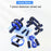 7Pcs / Set Push-up Barbell Abdominal Wheel AB Roller Skipping Rope Grip Exercise Muscle Training Device - 6