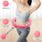 24 Sections Weighted Slimming Hoop Abdominal Waist Weight Loss Detachable Massage Fitness Hoop - Pink - 5
