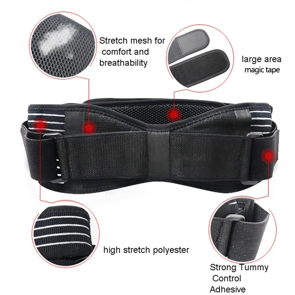 MK1001 Mesh Cloth Pelvic Correction Belt Fitness Waist Abdomen Postpartum Pelvic Correction Corset Strap - 4