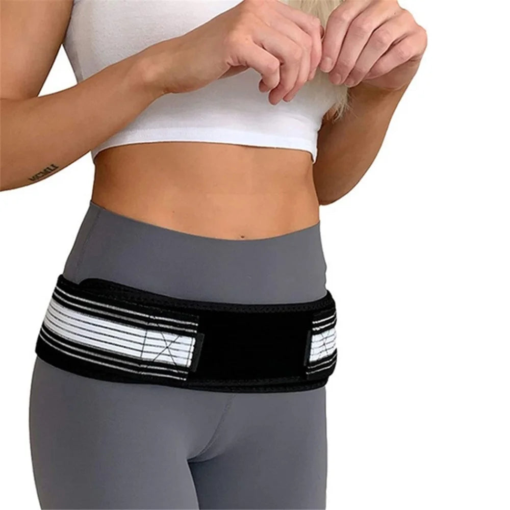 Neoprene Pelvic Correction Belt Breathable Waist Abdomen Band Postpartum Pelvic Correction Strap - 3