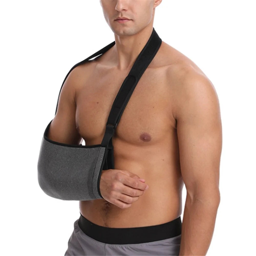 MK115 Comfortable Cloth Arm Sling Shoulder Immobilizer Cuff Injury Arm Brace Support for Shoulder Injury - 2
