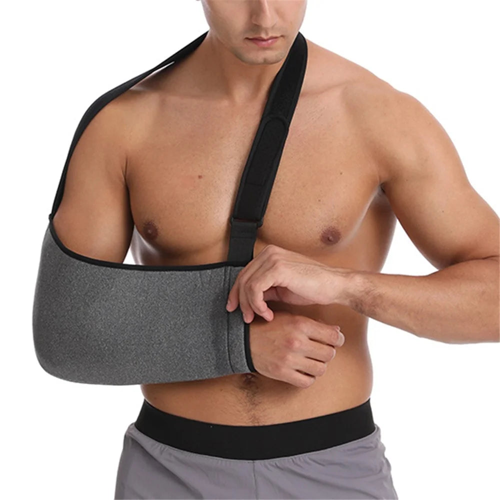 MK115 Comfortable Cloth Arm Sling Shoulder Immobilizer Cuff Injury Arm Brace Support for Shoulder Injury - 5