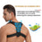 MK118 Posture Corrector Comfortable Ergonomic Design Upper Back Brace Breathable Back Support Straightener - 4