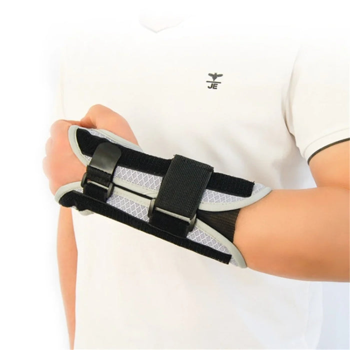 1Pc Adjustable Wrist Support with Aluminum Plate Splints Compression Wrist Brace - 4