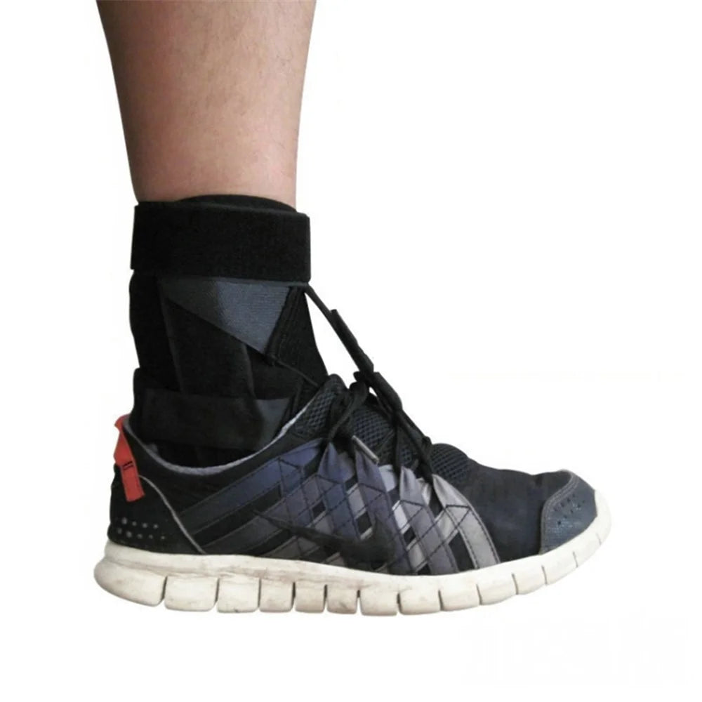 Ankle Support Brace Breathable Composite Fabric Sleeve Adjustable Wrap for Tendon, Sprain, Injury Recovery - S - 7