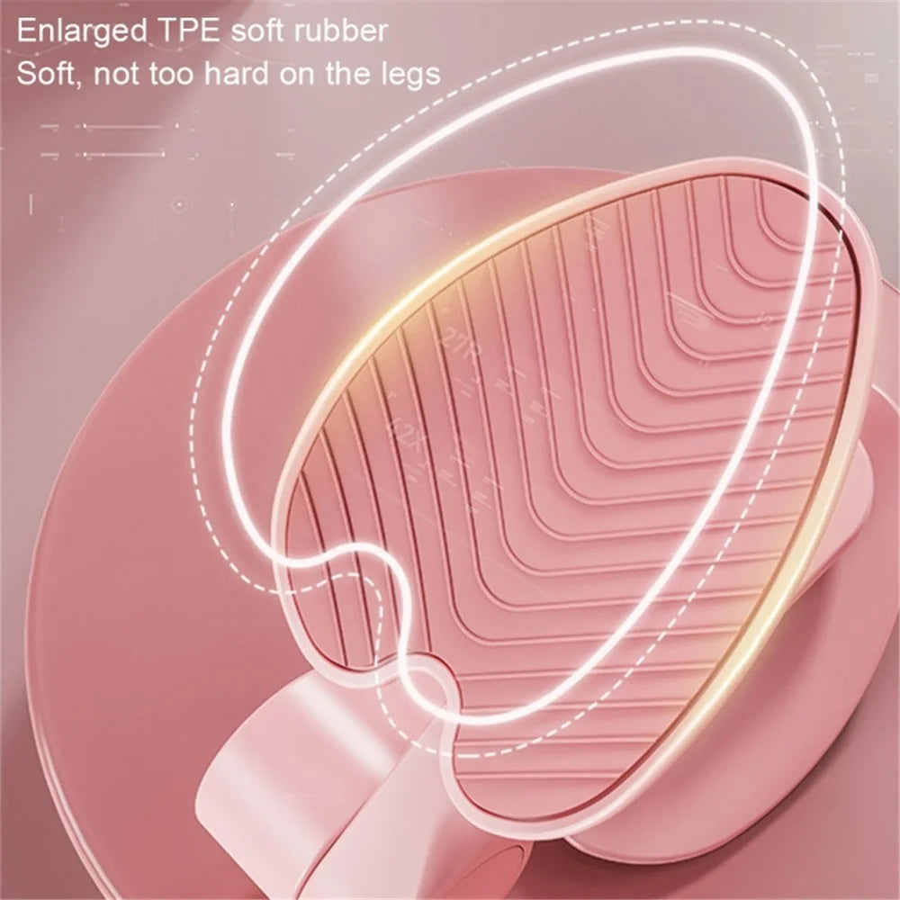 Pelvic Floor Inner Thigh Exerciser Strengthener Pelvis Recovery Trainer with 3 Holes Adjustment - Pink - 2