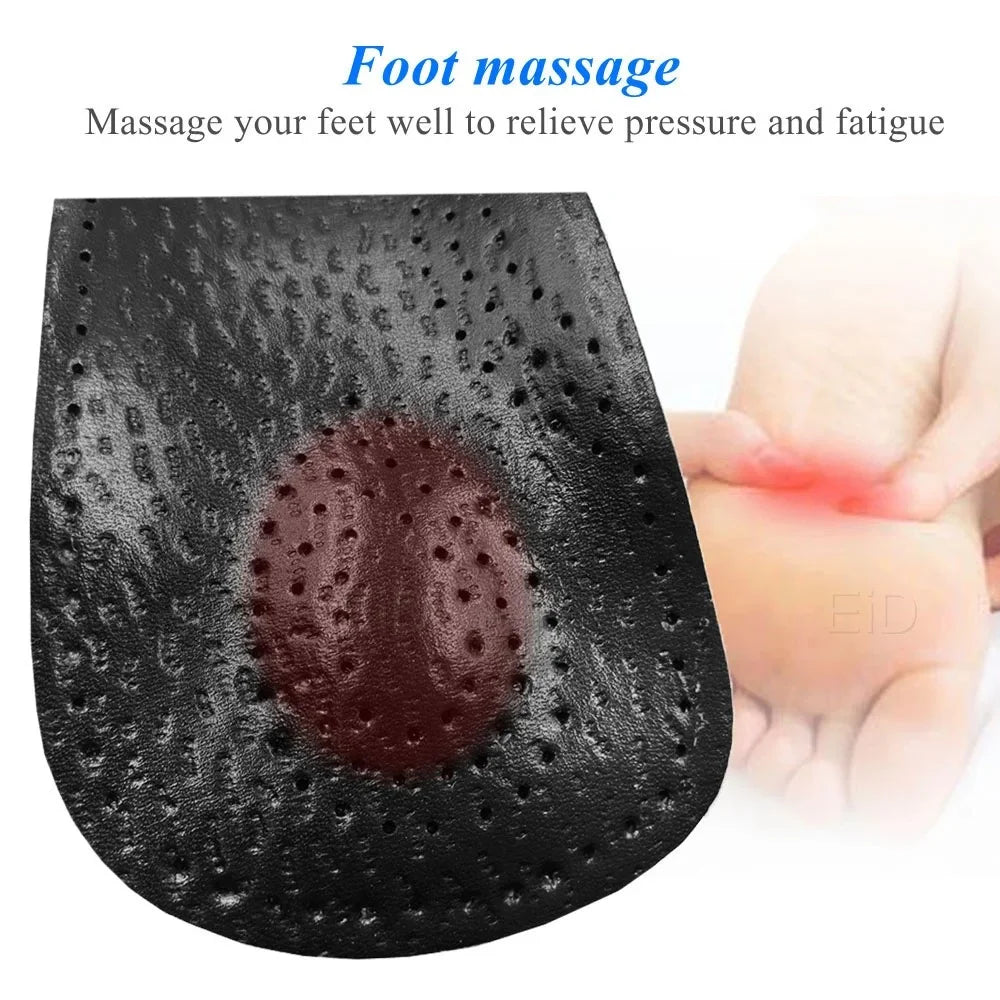 1 Pair Microfiber Leather Flat Foot Arch Support Sole Insert Orthopedic Insoles Orthotics Sole Pad - 35-36 - 4