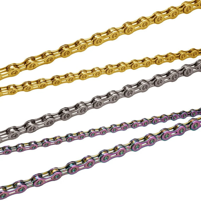 ZTTO Z10 MTB Road Folding Bike Chain 10-Speed 116 Links Carbon Steel Bicycle Chain - Colorful - 6