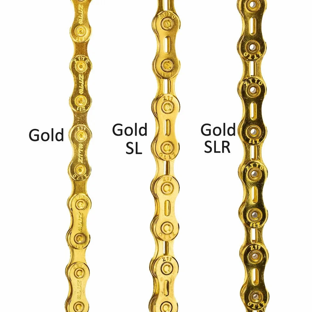 ZTTO Z11 Carbon Steel MTB Road Bike Chain 11-Speed 116 Links Bicycle Chain - Colorful - 4