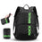 ROCKBROS Bicycle Backpack Portable Foldable Rainproof Outdoor Travel Equipment Bag - Black - 1