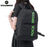 ROCKBROS Bicycle Backpack Portable Foldable Rainproof Outdoor Travel Equipment Bag - Black - 5