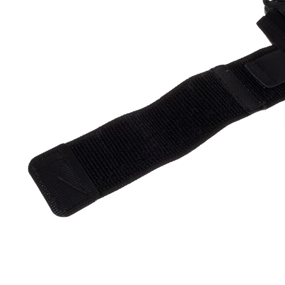 4-6.5 inch Rotating Mobile Phone Arm Bag Adjustable Sports Running Arm Band Wrist Bag - Black - 3