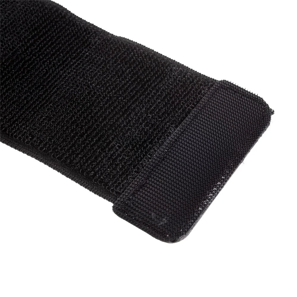 4-6.5 inch Rotating Sports Running Armband Mobile Phone Arm Bag Adjustable Wrist Bag - Black - 2