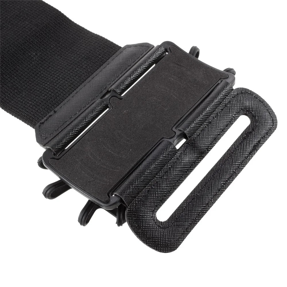 4-6.5 inch Rotating Sports Running Armband Mobile Phone Arm Bag Adjustable Wrist Bag - Black - 5