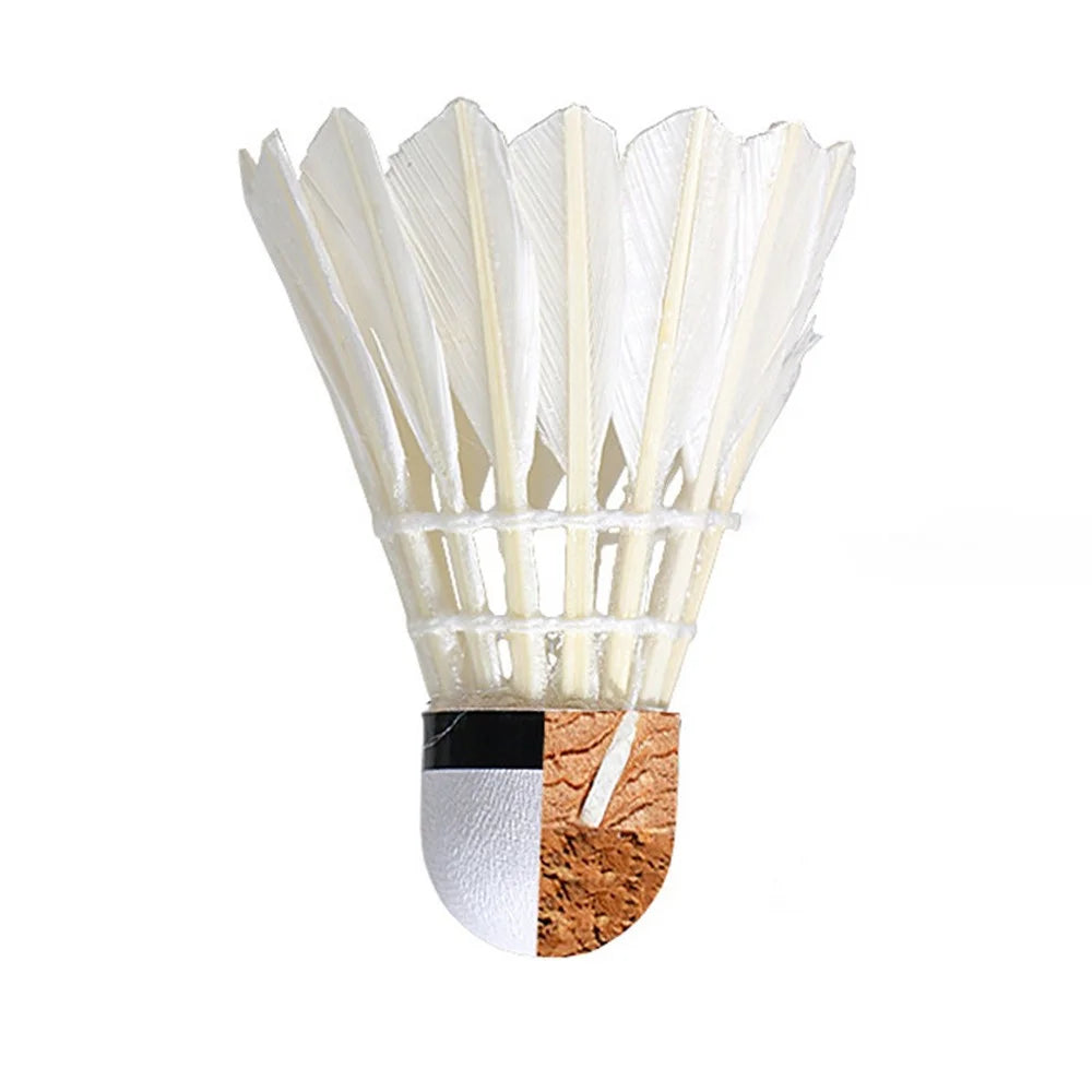 12Pcs Goose Feather Badminton Shuttlecocks with Great Stability and Durability - 2