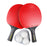 A11 Table Tennis Rackets Set 1 Pair Shakehand Grip / Long Handle Ping Pong Bats with 3 Balls - 1