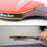 A11 Table Tennis Rackets Set 1 Pair Shakehand Grip / Long Handle Ping Pong Bats with 3 Balls - 5