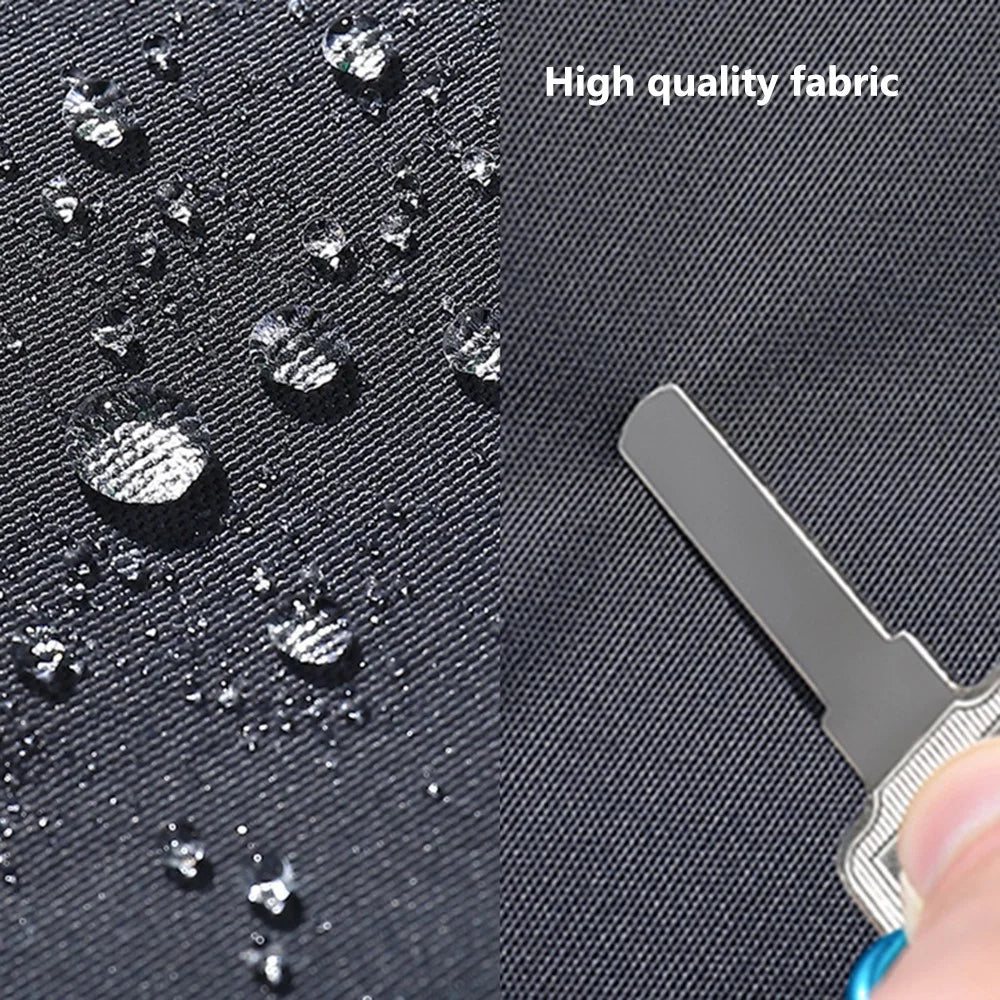 5620 Canvas Tennis Bag Waterproof Portable Tennis Racket Storage Bag, 34x76cm - Grey - 2