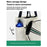 899 Detachable Canvas Badminton Tennis Carrying Bag Single Shoulder Crossbody Bag, 33x11x40cm - 5