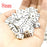50Pcs 8*8*8MM Super Mini Small Dice Black and White 6 Sided Right-angle Dice - 2
