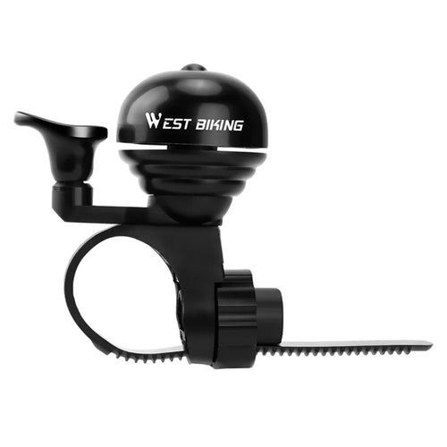 WEST BIKING YP0706057 Bicycle Bell for Mountain Road Bike High Decibel Cycling Warning Horn - Black - 1