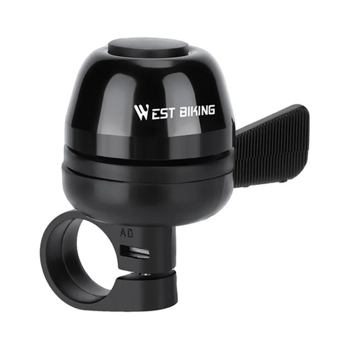WEST BIKING YP0706064 Aluminum Alloy Bike Bell Anti Slip Striker Bicycle Cycling Bell for Mountain Bike - 1