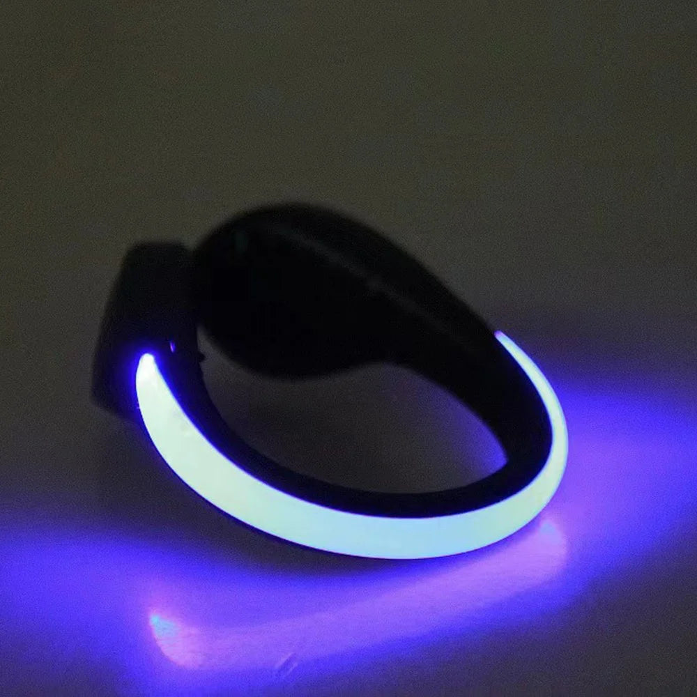 Outdoor LED Shoe Clip Light for Night Running Cycling Clip-on Flashing Safety Warning Lamp - Red - 4