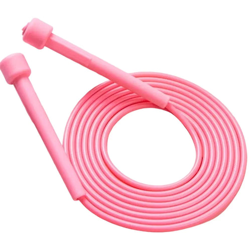 Children Jump Rope Students Elementary School Adjustable Length PVC Rope Lightweight for Kids - Pink - 1
