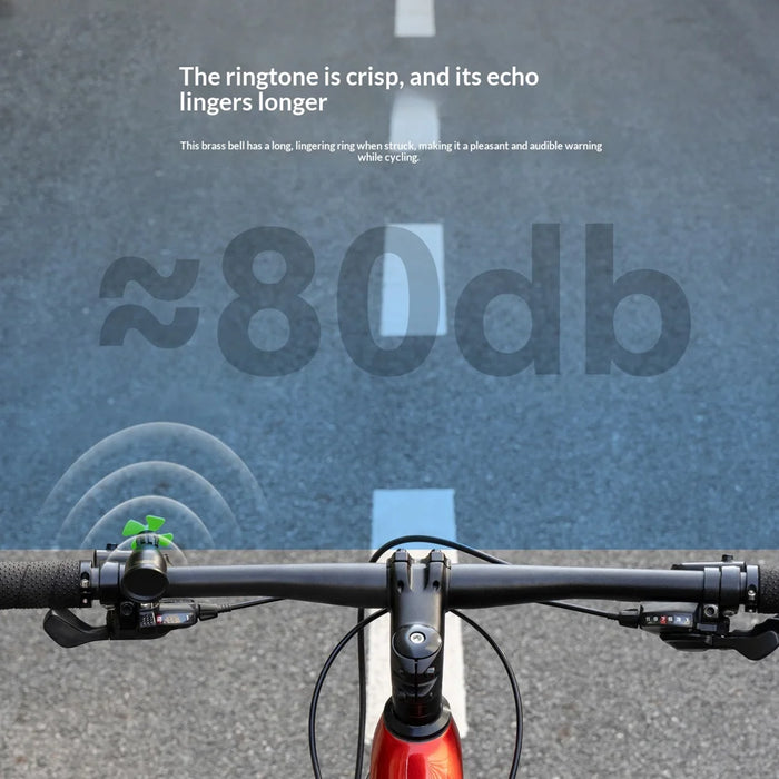 ROCKBROS BB2605FC 80dB Bicycle Bell Wind Powered Spinning Fan for Road Mountain Folding Kids Bike - 6