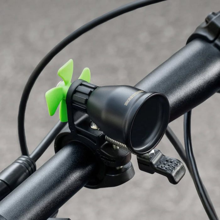 ROCKBROS BB2605FC 80dB Bicycle Bell Wind Powered Spinning Fan for Road Mountain Folding Kids Bike - 7