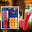 Beer Pong Kit with 24 Ball 24 Cup Beer Drinking Game for Party KTV Bar Club - 6
